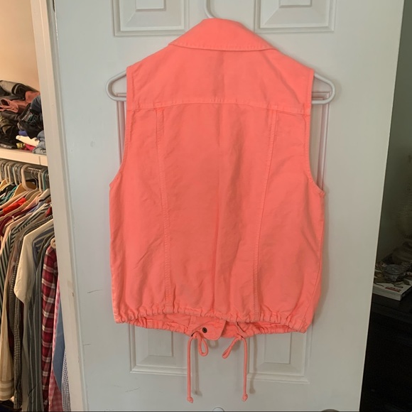 J.Crew Neon Canvas Vest - Picture 3 of 3
